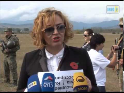 „არა ოკუპაციას\" ჟურნალისტების აქცია დვანში