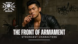Karakter Terkuat THE FRONT OF ARMAMENT Versi Dunia Nyata | BUSOH SENSEN | Strongest TFOA Characters