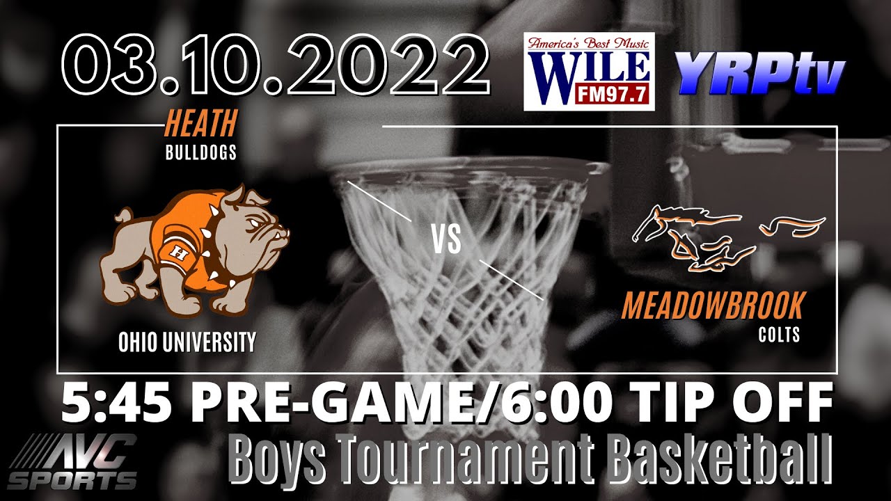 Meadowbrook vs Heath Boys Tournament Basketball 03.10.2022 Win Big Sports