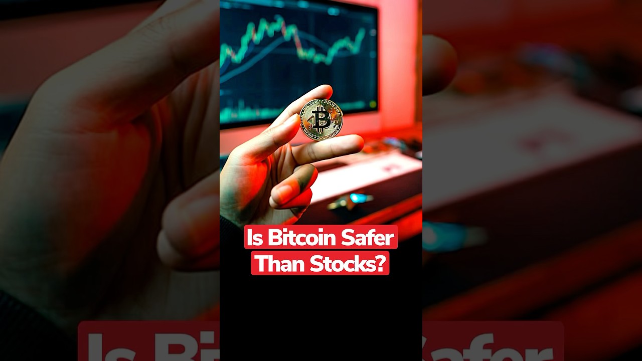 Bitcoin vs S&P500: The “Safer” Bet? 🤯📊