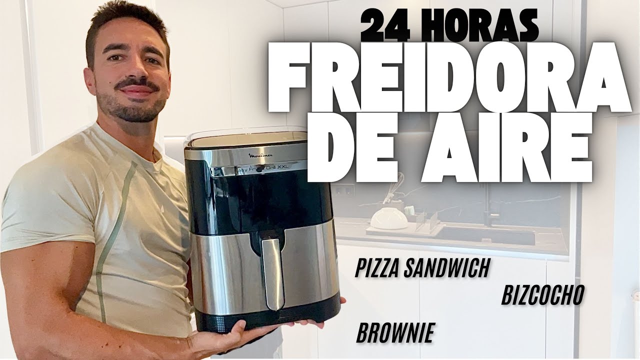 24H COMIENDO con FREIDORA de AIRE para PERDER GRASA