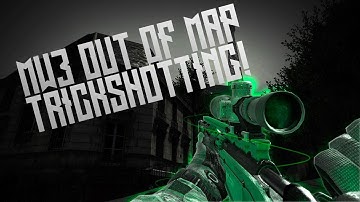 MW3 Out Of The Map Trickshotting! MOAB SHOT