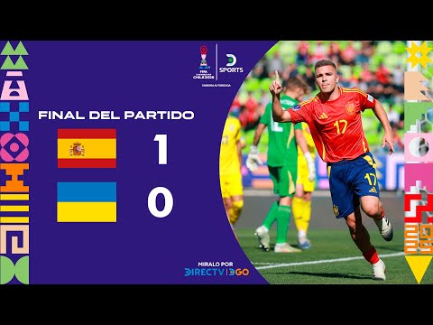 #ESPAÑA VENCIÓ sin SOBRESALTOS a #UCRANIA y ESTÁ en CUARTOS | España 1–0 Ucrania | Resumen