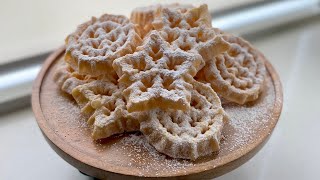 Rosette Cookies - Baking with Dimi