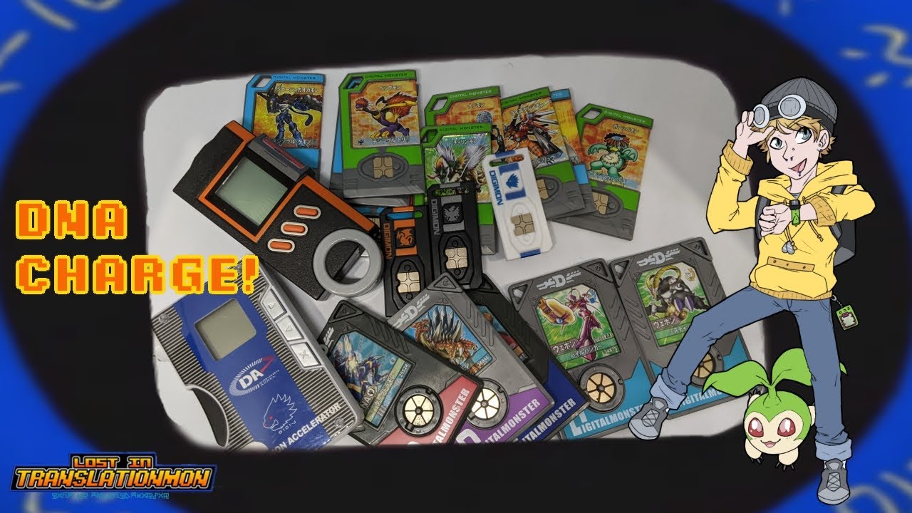 Digimon Accel DDP Chips and Digivice iC Plates Scanning