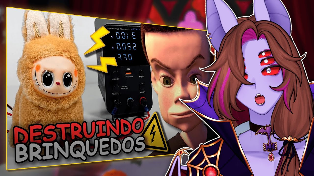 DESTRUINDO brinquedos com ELETRICIDADE ⚡ | Dante Reage