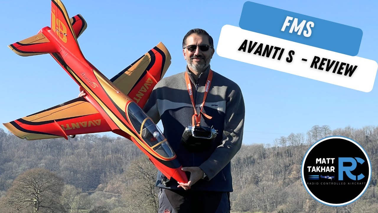 FMS Avanti S 90mm EDF – Unboxing, Full Build & Test Flight! | High-Performance RC Jet