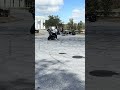 My boy always cutting up at the lot