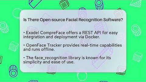 Is There Open-source Facial Recognition Software? - Everyday-Networking