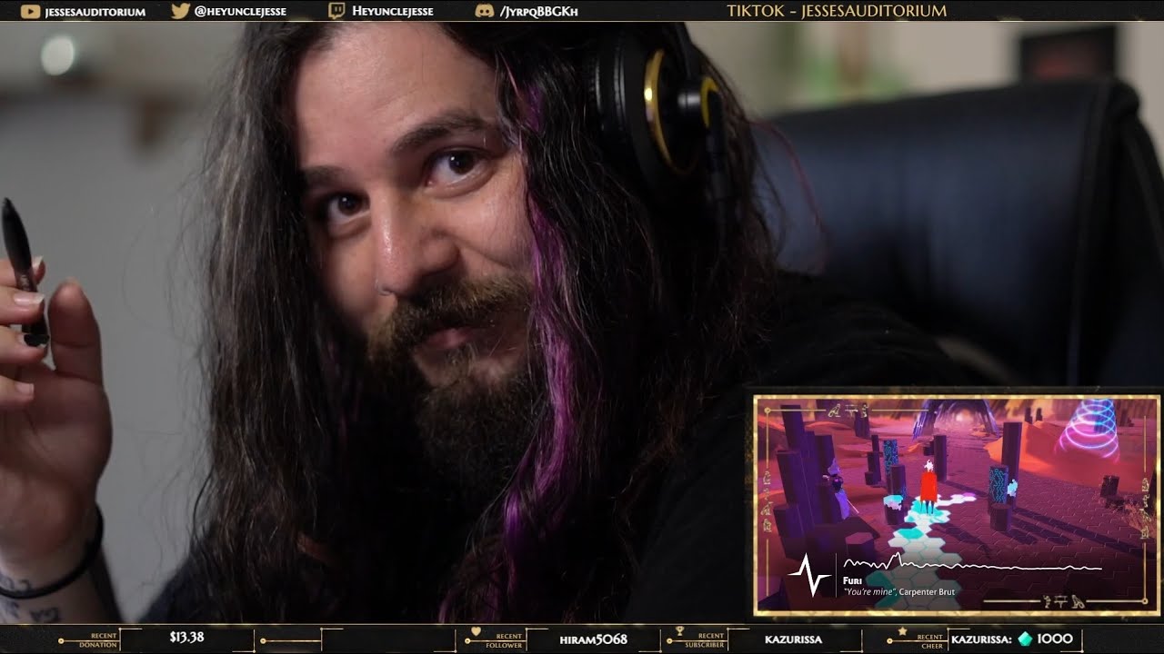 Furi - Carpenter Brut - You're mine | Реакция на музыку из видеоигры!