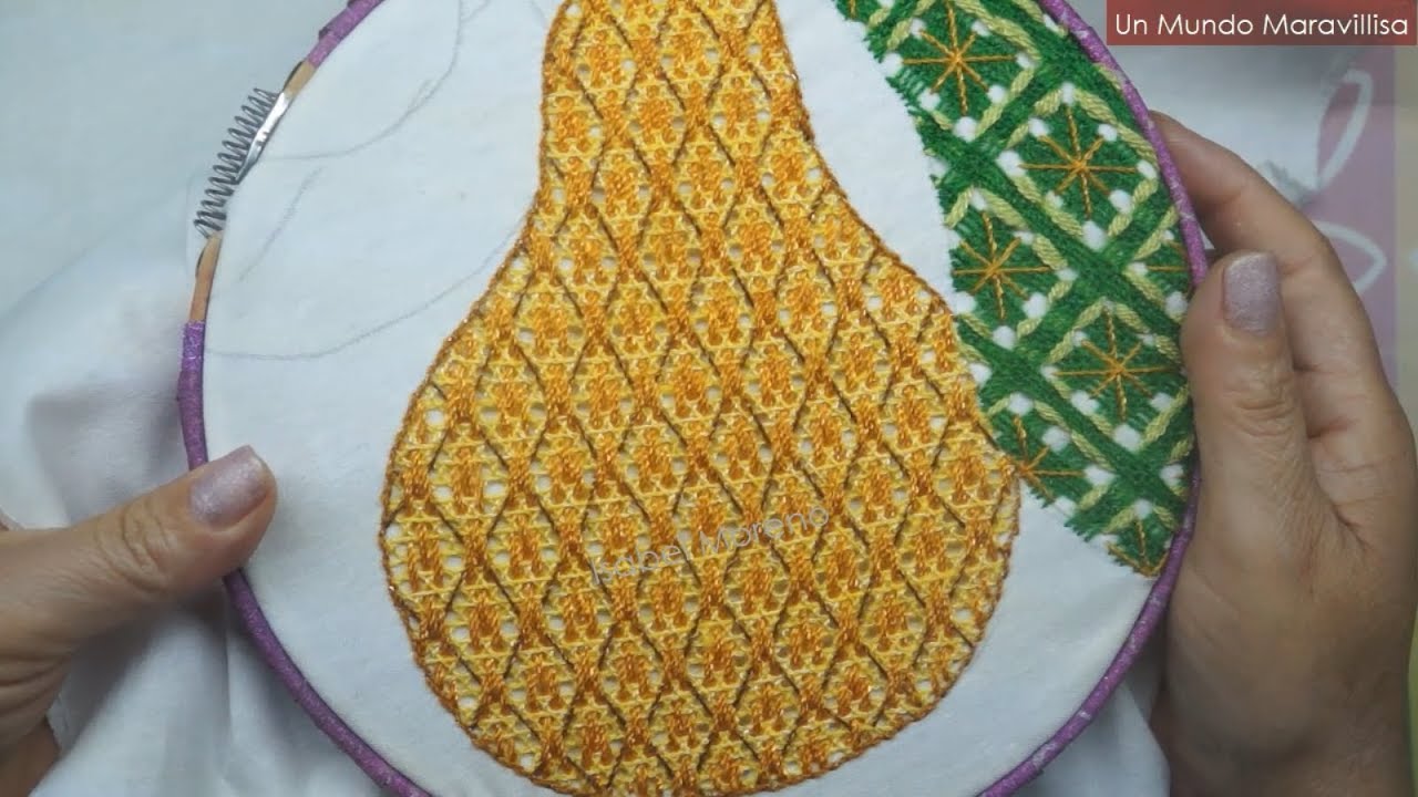 [Puntada Fantasía] Pera amarilla | Paloma Simental | Un Mundo Maravillisa