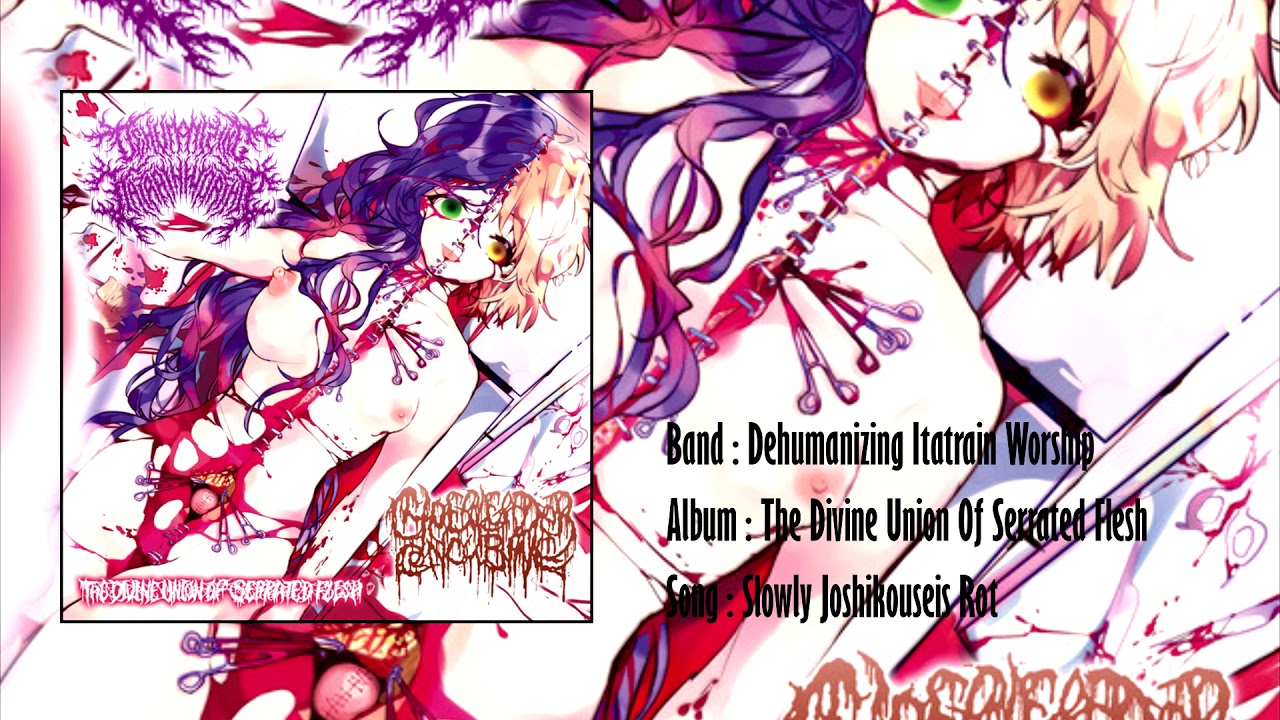 Dehumanizing Itatrain Worship - The Divine Union Of Serrated Flesh ( Full Split Of D.I.W. )