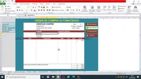 ORDEN DE COMPRA (FORMATO VBA)