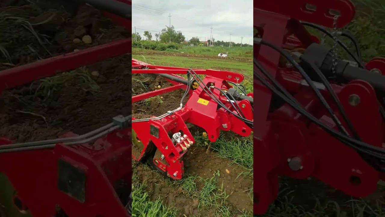 Hongzhu 4U 170 Harvester in Action: Efficient Field Operation Demonstration 