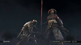 For Honor Nobushi performs Shugoki's Executions,Emotes and Signatures