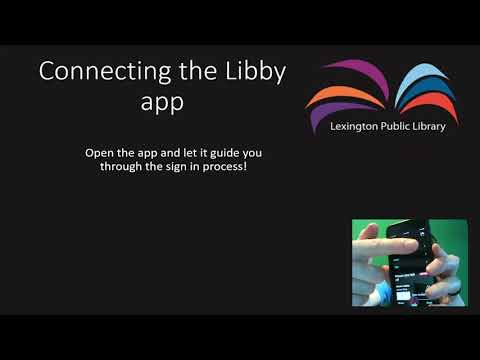 Libby Sign In