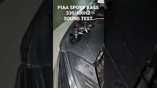 Piaa Sports Horn B Superior 300 400Hz Sound Test