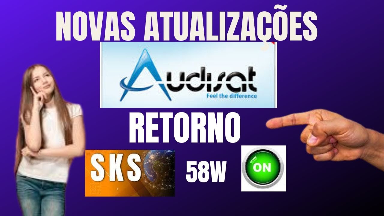 ATUALIZAÇÕES DOS RECEPTORES AUDISAT EM 28 DE NOVEMBRO 2023