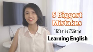 Avoid These 5 Mistakes When SelfStudying English分享我自学英语时犯过的5种错误帮你少走弯路