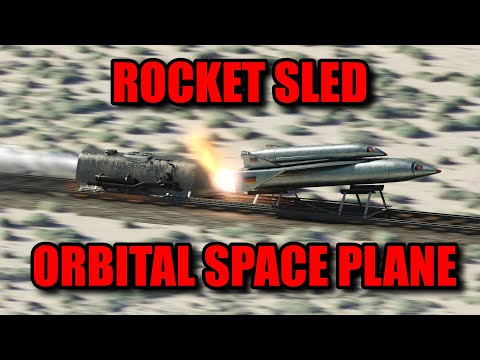 Junkers RT-8 (Saenger I) Rail Launched Space Plane