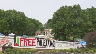 Pro-Palestinian protests continue at Johns Hopkins University, student calls for action