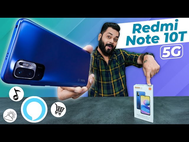 Redmi Note 10T 5G Unboxing And First Impressions⚡Dimensity 700