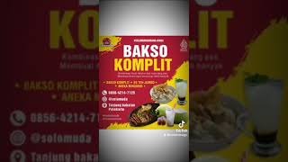 Desain Banner 'Bakso Komplit' #shortsfeed #shortvideo #shorts #short #shortviral