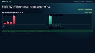 QCOS QEC Stack Demo: Quantum Error Correction, Evidence & Governance for Enterprise Circuits
