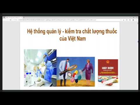 Video Kiểm Nghiệm Thuốc - Công tác kiểm nghiệm thuốc, hệ... - YouTube