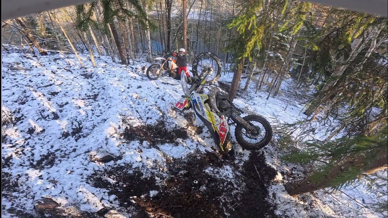 Most slippery conditions of the season. 