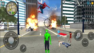 Amazing Spider Rope Hero Gangster Crime Vegas City #2 - Android Gameplay screenshot 4
