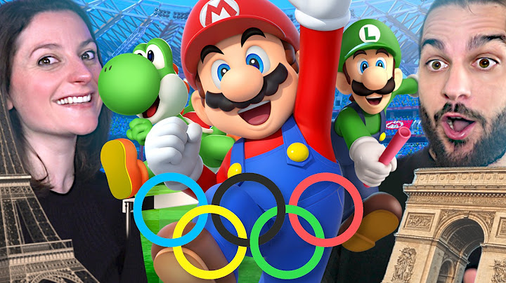 MARIO S'ENTRAINE POUR LES JEUX OLYMPIQUES DE PARIS 2024 !