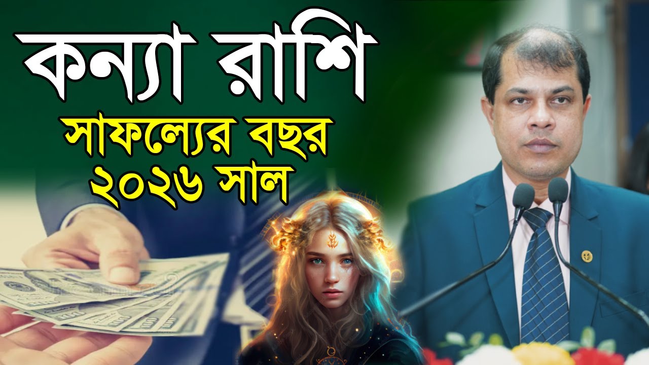 Virgo Rashifal 2026। কেমন যাবে কন্যা রাশির সাফল্যের বছর ২০২৬। Astrologer-K.C.Pal। Rashifal 2026