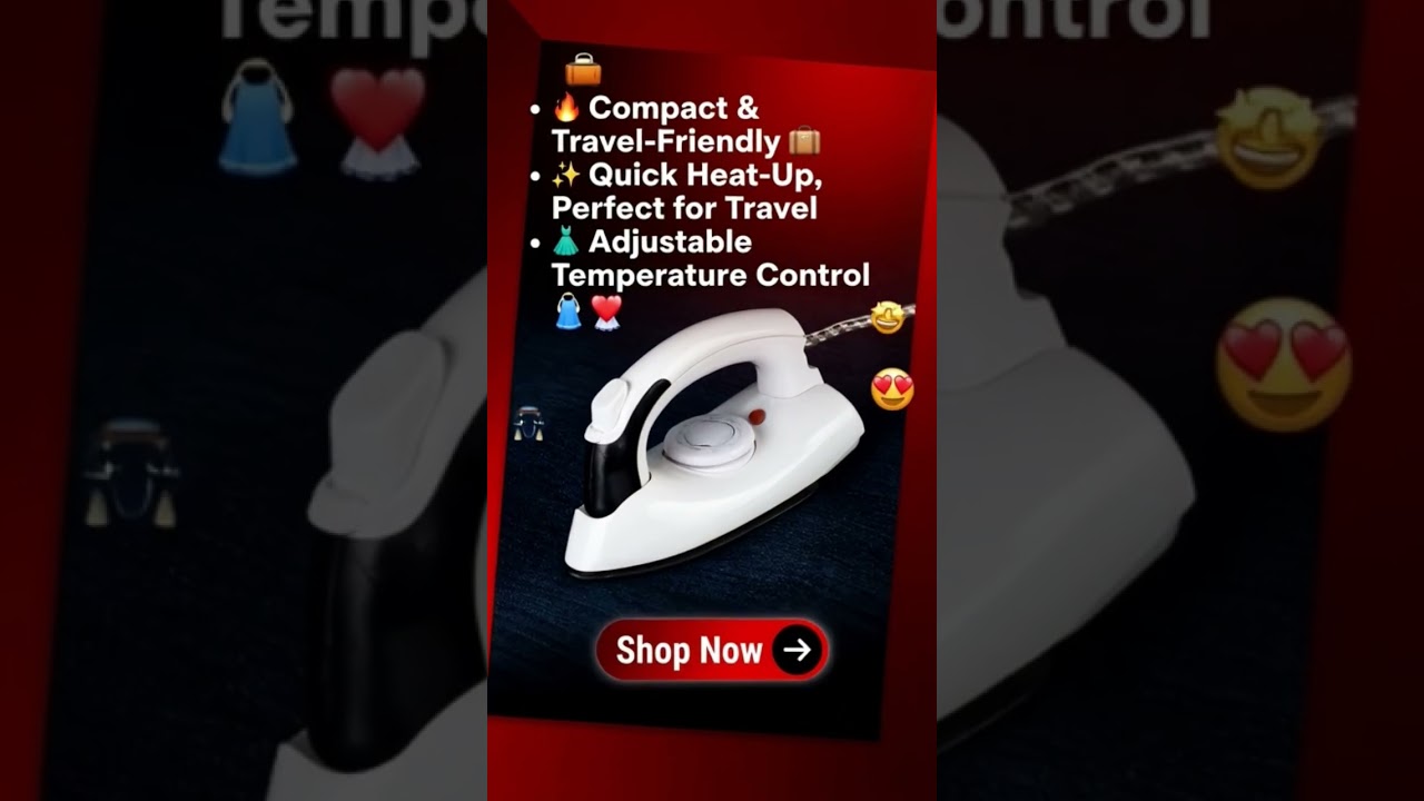 SOKANY 898A Handheld Steam Iron – Portable Electric Iron for Travel, Dorm, Students,  Clothing Types