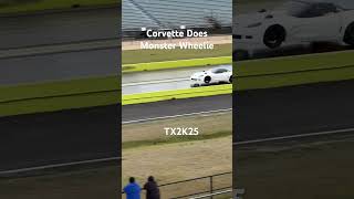 Corvette Does Monster Wheelie At Tx2K25