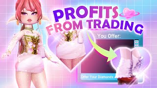 Gaining Some PROFITS From TRADING In Royale High! Royale High Trading #67