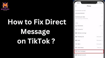 TikTok Direct Message Option Not Showing _ How to Fix Direct Message on TikTok 2023