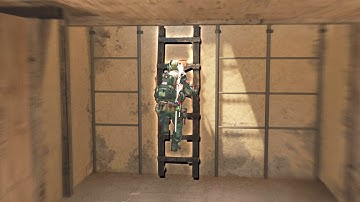 КАК ПРАВИЛЬНО ЗАБИРАТЬСЯ НА ЛЕСТНИЦЫ - РАЗБОР МЕХАНИКИ ДВИЖКА (CS:GO)