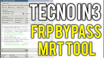 Tecno IN3 Frp Bypass MRT Tool
