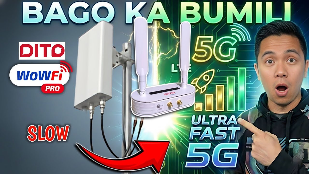 DITO WOWFI Pro | Tamang Pagkabit ng External Antenna.