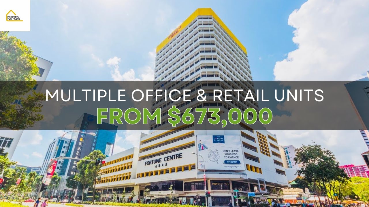 Want to Own a Fortune Centre Commercial Unit with NO ABSD and NO SSD? Watch This Now!