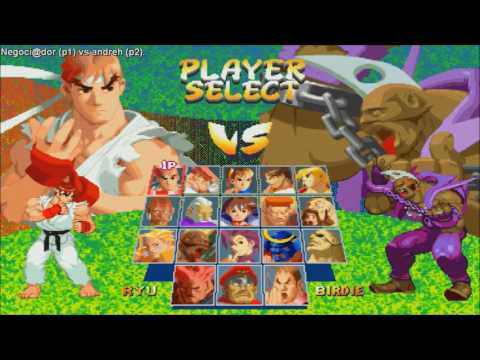 [HD] - Fightcade - Street Fighter Alpha 2 - Negoci@dor(BRA) Vs Andreh(BRA)