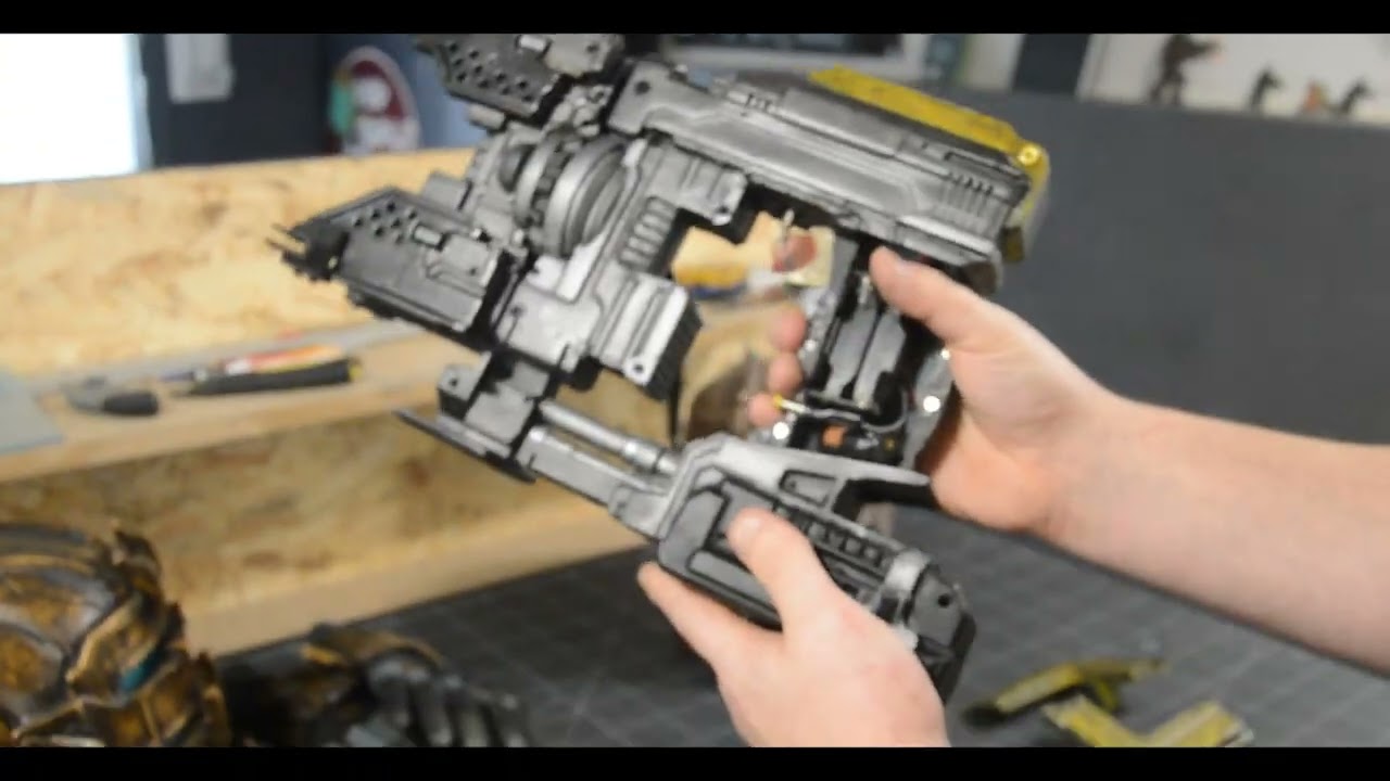 Assemble the Remake Plasma Cutter - Dead Space Remake - YouTube
