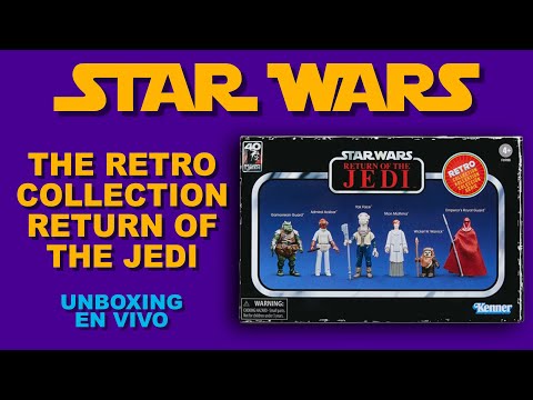 Star Wars The Retro Collection Return of the Jedi | Unboxing EN