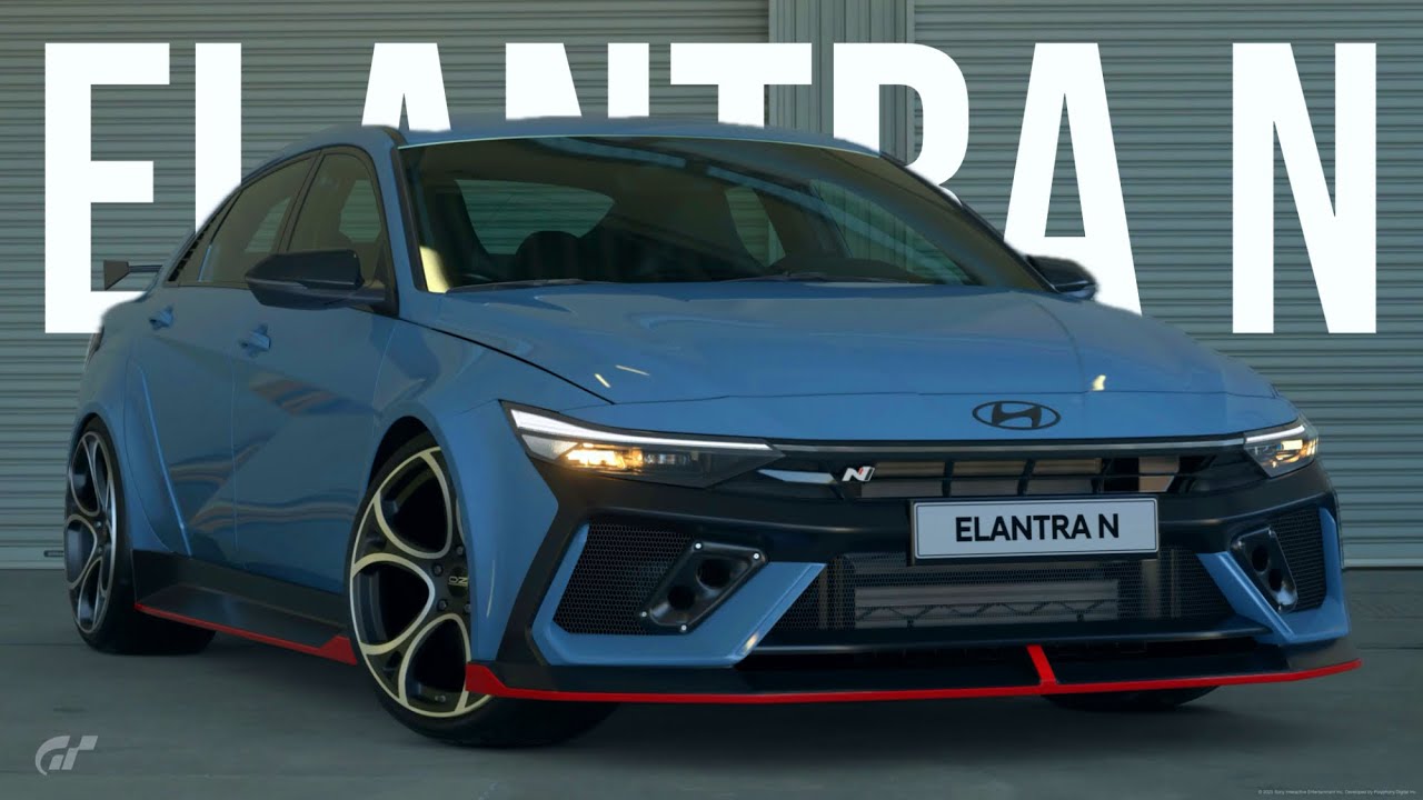 GT7 | Обзор Hyundai Elantra N 23 года | Gran Turismo 7