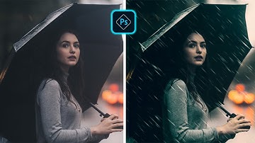 Realistic Rain Effect | Photoshop Photo Manipulation Tutorial