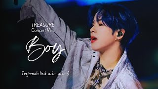 TREASURE - 'Boy' | Terjemah lirik suka-suka