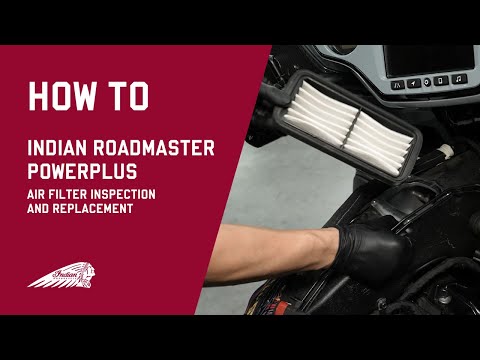 2025 Indian Roadmaster Powerplus | Air Filter Inspection and Replacement