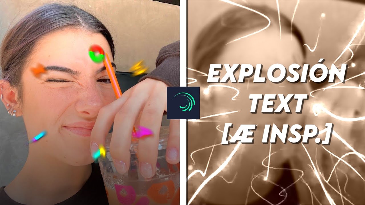 Explosion Text On Alight Motion | Tutorial - YouTube