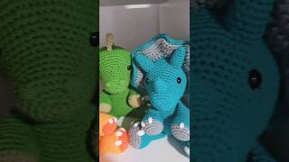 Free dinosaur amigurumi patterns! ❤️ #amigurumi